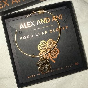 Alex & Ani - Four Leaf Clover Bracelet